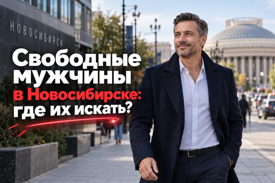 Где познакомиться с мужчиной в Новосибирске