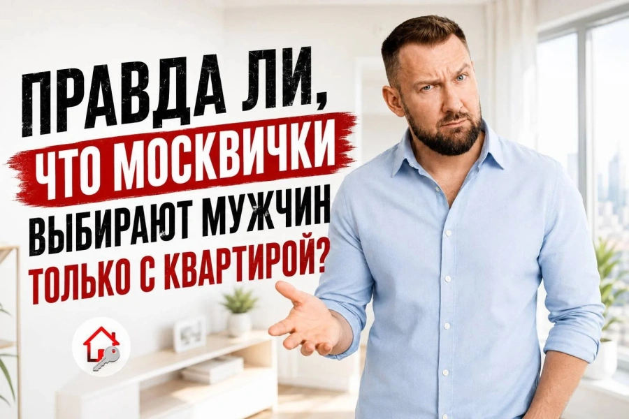 Правда ли, что москвички выбирают мужчин только с квартирой?